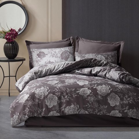 Pościel bawełniana FLORY ANTHRACITE/160x200 COTTONLOVE JACQUARD Darymex Pościel bawełniana FLORY ANTHRACITE/160x200 COTTONLOVE JACQUARD Darymex