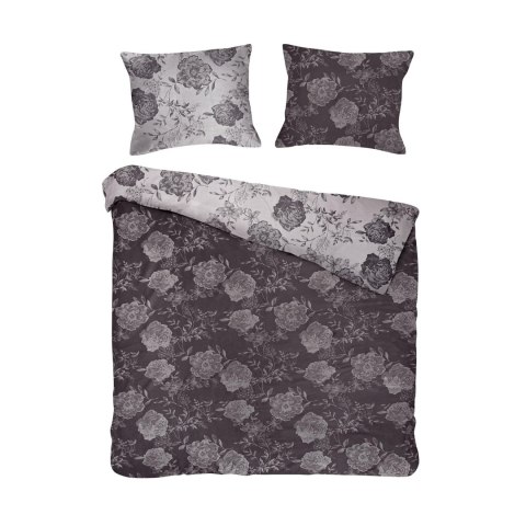 Pościel bawełniana FLORY ANTHRACITE/160x200 COTTONLOVE JACQUARD Darymex Pościel bawełniana FLORY ANTHRACITE/160x200 COTTONLOVE JACQUARD Darymex