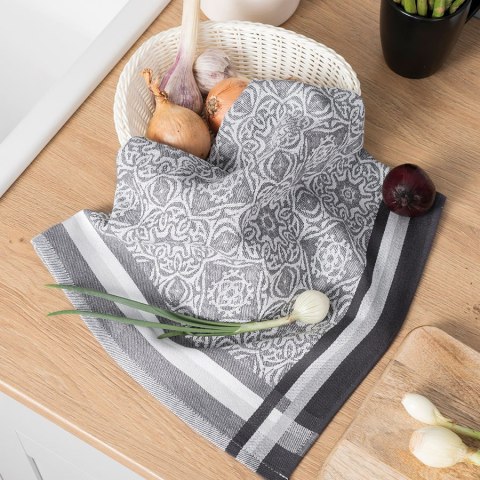 DOLCE Ścierka kuchenna, rozmiar 50x70cm, kolor szary 001 (promocja) Markizeta DOLCE Ścierka kuchenna, rozmiar 50x70cm, kolor szary 001 (promocja) Markizeta