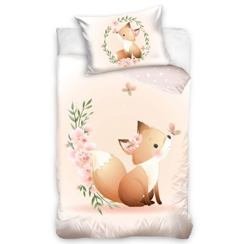Pościel bawełna 90x120 + 40x60 Lisek Carbotex Pościel bawełna 90x120 + 40x60 Lisek Carbotex