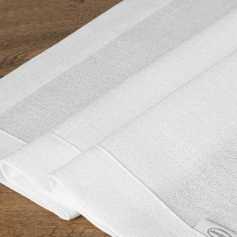 OBRUS STELLA 2 40 X 140 CM BIAŁY EUROFIRANY OBRUS STELLA 2 40 X 140 CM BIAŁY EUROFIRANY