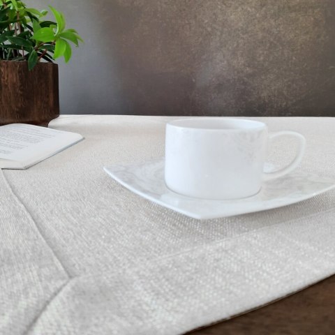 OBRUS STELLA 2 40 X 140 CM BIAŁY EUROFIRANY OBRUS STELLA 2 40 X 140 CM BIAŁY EUROFIRANY