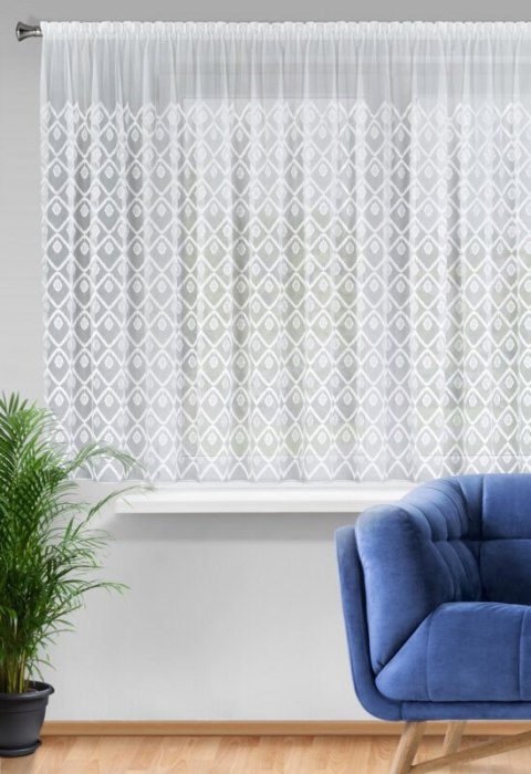 FIRANA GOTOWA DEK 350 X 140 CM BIAŁY EUROFIRANY FIRANA GOTOWA DEK 350 X 140 CM BIAŁY EUROFIRANY
