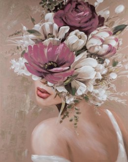 OBRAZ 586B 80 X 100 CM BEŻOWY EUROFIRANY