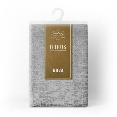 OBRUS ALINA 140 X 220 CM SREBRNY EUROFIRANY OBRUS ALINA 140 X 220 CM SREBRNY EUROFIRANY