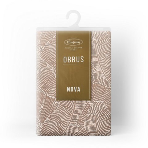 OBRUS ISLA 140 X 260 CM CIEMNOBEŻOWY EUROFIRANY OBRUS ISLA 140 X 260 CM CIEMNOBEŻOWY EUROFIRANY