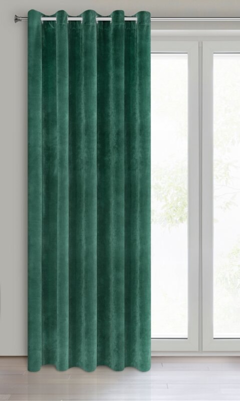 ZASŁONA GOTOWA VILLA 140 X 250 CM CIEMNOZIELONY EUROFIRANY ZASŁONA GOTOWA VILLA 140 X 250 CM CIEMNOZIELONY EUROFIRANY