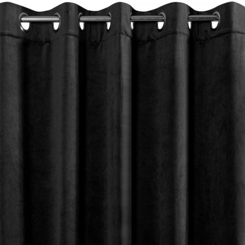 ZASŁONA GOTOWA VILLA 140 X 250 CM CZARNY EUROFIRANY ZASŁONA GOTOWA VILLA 140 X 250 CM CZARNY EUROFIRANY