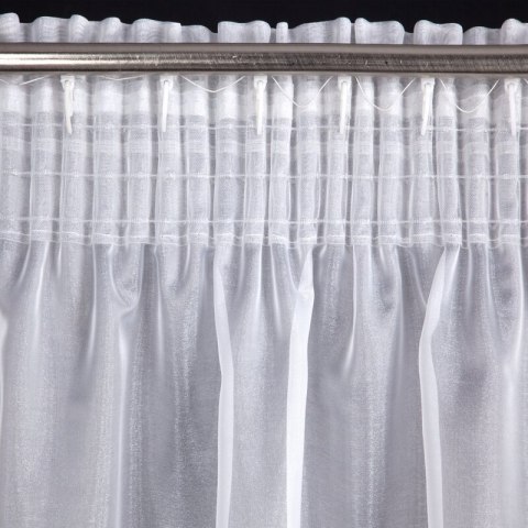 FIRANA GOTOWA ALIA NA TAŚMIE 350 X 270 CM BIAŁY EUROFIRANY FIRANA GOTOWA ALIA NA TAŚMIE 350 X 270 CM BIAŁY EUROFIRANY