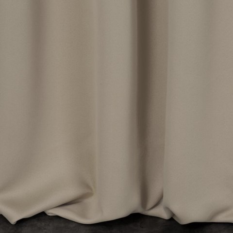 ZASŁONA GOTOWA MILAN NA TAŚMIE 140 X 300 CM CIEMNOBEŻOWY EUROFIRANY ZASŁONA GOTOWA MILAN NA TAŚMIE 140 X 300 CM CIEMNOBEŻOWY EUROFIRANY