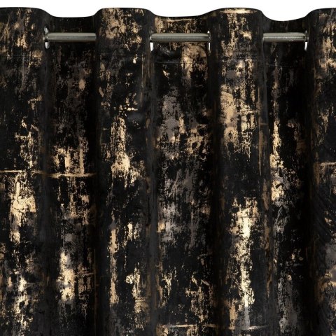 ZASŁONA GOTOWA TONIA 140 X 250 CM CZARNY EUROFIRANY ZASŁONA GOTOWA TONIA 140 X 250 CM CZARNY EUROFIRANY