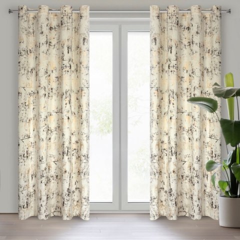 ZASŁONA GOTOWA TONIA 140 X 250 CM KREMOWY EUROFIRANY ZASŁONA GOTOWA TONIA 140 X 250 CM KREMOWY EUROFIRANY