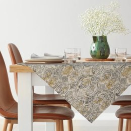 OBRUS BOCONO 85 X 85 CM MUSZTARDOWY EUROFIRANY
