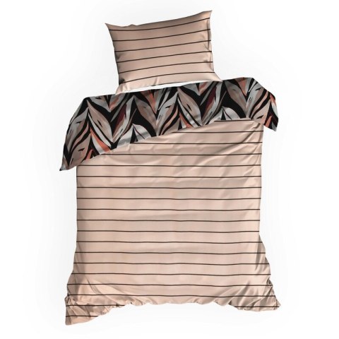 KOMPLET POŚCIELI ESPRIT 02 160 X 200 CM CZARNY EUROFIRANY KOMPLET POŚCIELI ESPRIT 02 160 X 200 CM CZARNY EUROFIRANY
