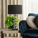 LAMPA NIKI (01) 36 X 23 X 61 CM SREBRNY EUROFIRANY
