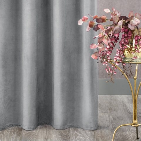 ZASŁONA GOTOWA D91 ROSA 140 X 250 CM SREBRNY EUROFIRANY ZASŁONA GOTOWA D91 ROSA 140 X 250 CM SREBRNY EUROFIRANY
