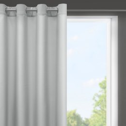 ZASŁONA GOTOWA RITA 140 X 175 CM SREBRNY EUROFIRANY
