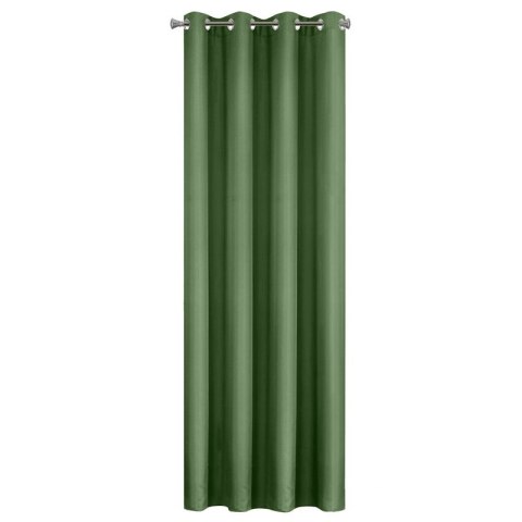 ZASŁONA GOTOWA RITA 140 X 250 CM CIEMNOZIELONY EUROFIRANY ZASŁONA GOTOWA RITA 140 X 250 CM CIEMNOZIELONY EUROFIRANY