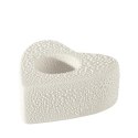 ŚWIĄTECZNA CERAMIKA 11 X 11 X 4 CM KREMOWY EUROFIRANY