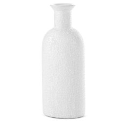 WAZON DEKORACYJNY RISO 16 X 11 X 40 CM BIAŁY EUROFIRANY