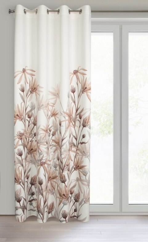 ZASŁONA GOTOWA INEZ 140 X 250 CM BEŻOWY EUROFIRANY ZASŁONA GOTOWA INEZ 140 X 250 CM BEŻOWY EUROFIRANY