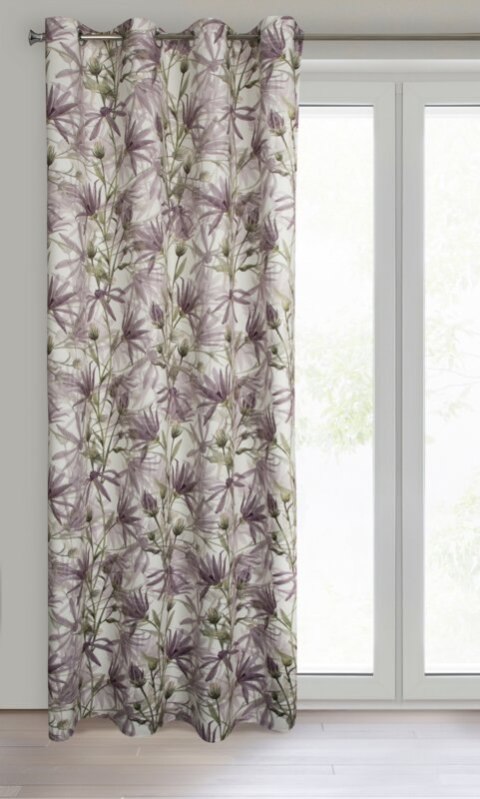 ZASŁONA GOTOWA TESSA 140 X 250 CM FIOLETOWY EUROFIRANY ZASŁONA GOTOWA TESSA 140 X 250 CM FIOLETOWY EUROFIRANY