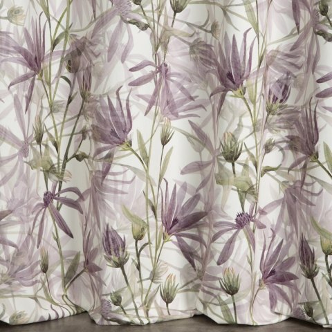 ZASŁONA GOTOWA TESSA 140 X 250 CM FIOLETOWY EUROFIRANY ZASŁONA GOTOWA TESSA 140 X 250 CM FIOLETOWY EUROFIRANY
