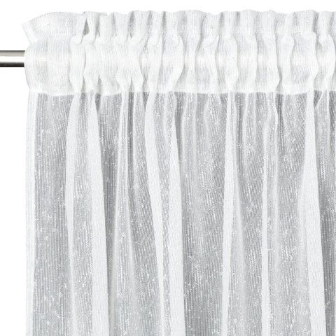 FIRANA GOTOWA KELLY NA TAŚMIE 300 X 250 CM BIAŁY EUROFIRANY FIRANA GOTOWA KELLY NA TAŚMIE 300 X 250 CM BIAŁY EUROFIRANY