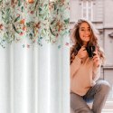ZASŁONA GOTOWA LORA 140 X 250 CM BIAŁY EUROFIRANY