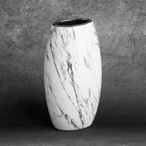WAZON DEKORACYJNY SANA (02) 13 X 9 X 25 CM BIAŁY EUROFIRANY WAZON DEKORACYJNY SANA (02) 13 X 9 X 25 CM BIAŁY EUROFIRANY