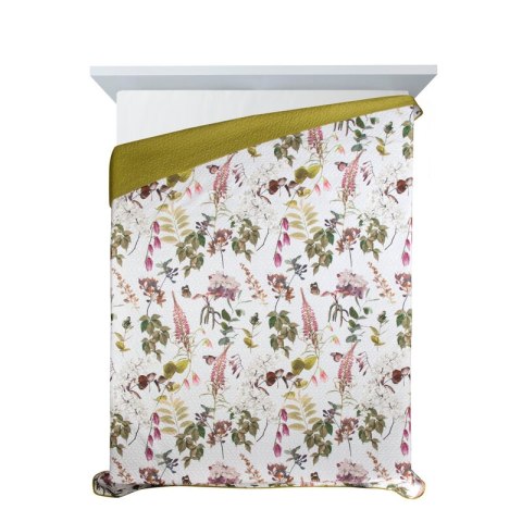 NARZUTA D91 ROSA 200 X 220 CM BIAŁY EUROFIRANY NARZUTA D91 ROSA 200 X 220 CM BIAŁY EUROFIRANY