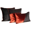 POSZEWKA LAYLA1 55 X 55 CM CZARNY EUROFIRANY