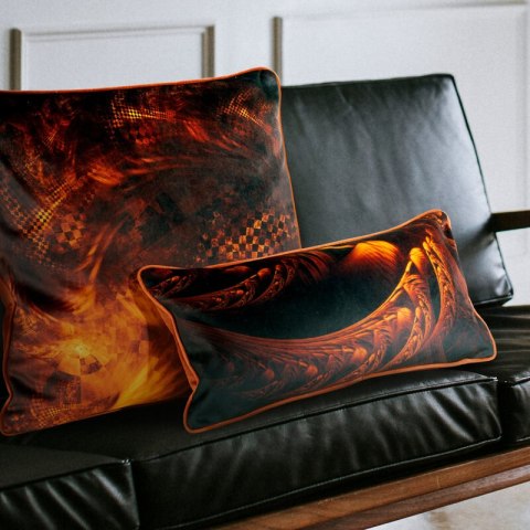POSZEWKI SIMONA 60 X 60 CM BRĄZOWY EUROFIRANY POSZEWKI SIMONA 60 X 60 CM BRĄZOWY EUROFIRANY
