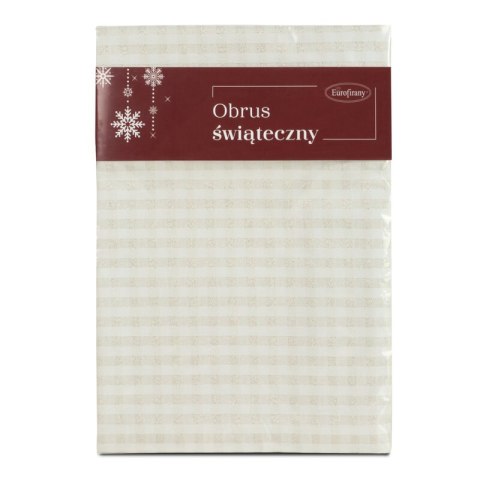 OBRUS FLASH 1 85 X 85 CM KREMOWY EUROFIRANY OBRUS FLASH 1 85 X 85 CM KREMOWY EUROFIRANY