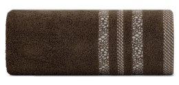 RĘCZNIK TESSA (04) 70 X 140 CM BRĄZOWY EUROFIRANY