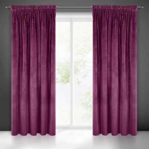 ZASŁONA GOTOWA VILLA NA TAŚMIE 140 X 270 CM FIOLETOWY EUROFIRANY ZASŁONA GOTOWA VILLA NA TAŚMIE 140 X 270 CM FIOLETOWY EUROFIRANY