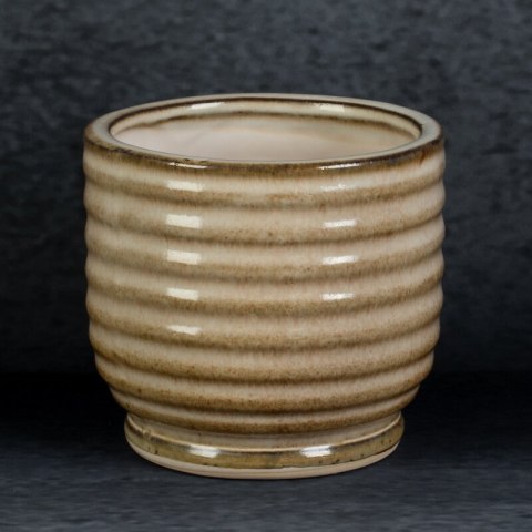 CERAMIKA FI 12 X 11 CM JASNOBRĄZOWY EUROFIRANY CERAMIKA FI 12 X 11 CM JASNOBRĄZOWY EUROFIRANY