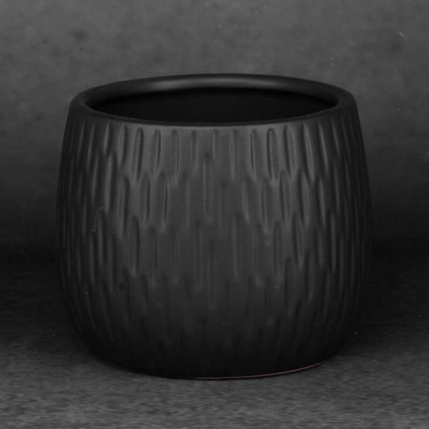 CERAMIKA FI 14 X 12 CM CZARNY EUROFIRANY CERAMIKA FI 14 X 12 CM CZARNY EUROFIRANY