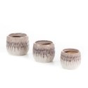 CERAMIKA FI 14 X 13 CM KREMOWY EUROFIRANY