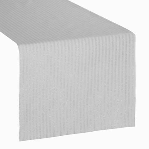 OBRUS FLASH 6 40 X 140 CM SREBRNY EUROFIRANY OBRUS FLASH 6 40 X 140 CM SREBRNY EUROFIRANY