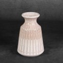 WAZON DEKORACYJNY EDNA (04) FI 15 X 22 CM KREMOWY EUROFIRANY