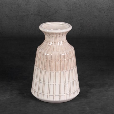 WAZON DEKORACYJNY EDNA (04) FI 15 X 22 CM KREMOWY EUROFIRANY WAZON DEKORACYJNY EDNA (04) FI 15 X 22 CM KREMOWY EUROFIRANY