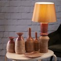 WAZON DEKORACYJNY ELDA (02) 16 X 15 X 22 CM CZERWONY EUROFIRANY