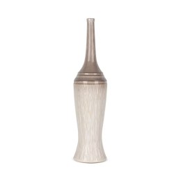 WAZON DEKORACYJNY ROSINA (01) FI 16 X 66 CM KREMOWY EUROFIRANY