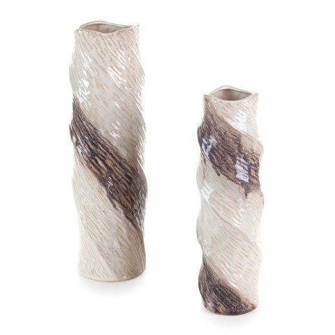 WAZON DEKORACYJNY ROSINA (04) FI 15 X 49 CM KREMOWY EUROFIRANY WAZON DEKORACYJNY ROSINA (04) FI 15 X 49 CM KREMOWY EUROFIRANY