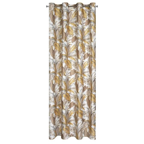ZASŁONA GOTOWA D91 BARI 140 X 250 CM BEŻOWY EUROFIRANY ZASŁONA GOTOWA D91 BARI 140 X 250 CM BEŻOWY EUROFIRANY