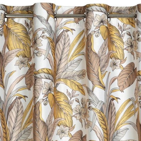 ZASŁONA GOTOWA D91 BARI 140 X 250 CM BEŻOWY EUROFIRANY ZASŁONA GOTOWA D91 BARI 140 X 250 CM BEŻOWY EUROFIRANY