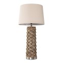 LAMPA AMY (01) O 33 X 75 CM BRĄZOWY EUROFIRANY