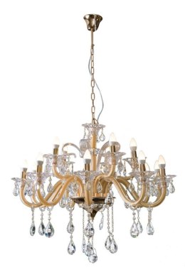 LAMPA GLITTER (2) O 95 X 70 CM ZŁOTY EUROFIRANY