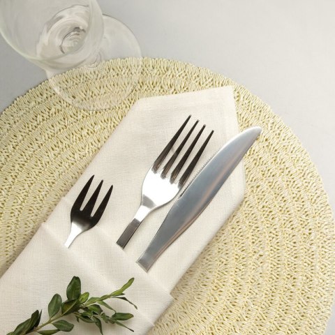 PODKŁADKA BOHO 9 FI 38 CM KREMOWY EUROFIRANY PODKŁADKA BOHO 9 FI 38 CM KREMOWY EUROFIRANY